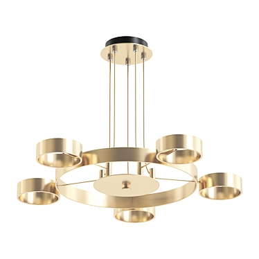 Elegant SL014 Chandelier 3D model image 1 