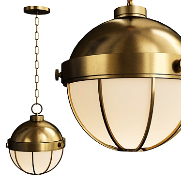 Sumner Pendant Light: Stylish Illumination for Summer 3D model image 1 