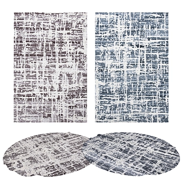 Versatile Rug collection: 8 unique designs 3D model image 1 