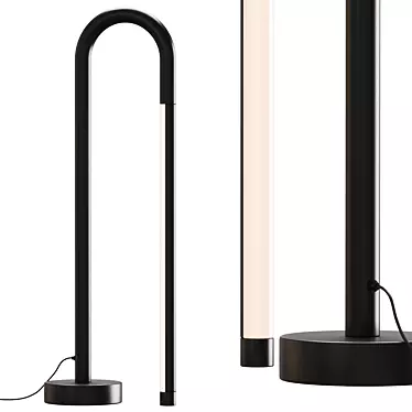 Elegant BOW Table Lamp 3D model image 1 