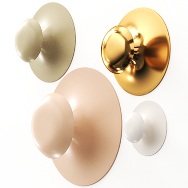 Modern Funnel Sconce Light: Versatile & Stylish 3D model image 1 