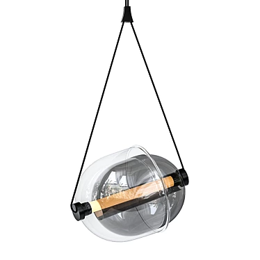 Capsula Pendant Light: Sleek and Stylish Illumination 3D model image 1 