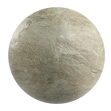 Rockstone Gray | High-resolution PBR Material 3D model image 1 