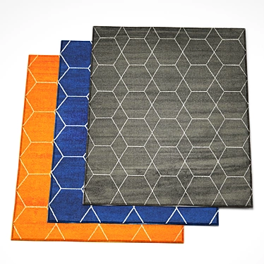 Lattice Moroccan Geometric Modern Area Rug