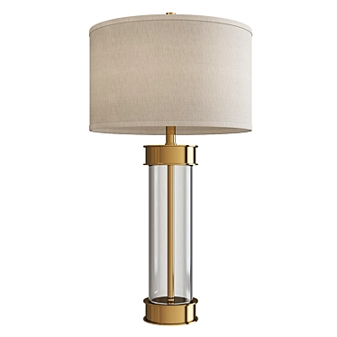Elegant Fredrick Cooper Bolton Lamp 3D model image 1 