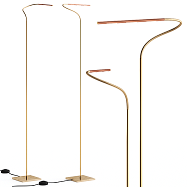 Luminous LOLA Floor Lamp 3D model image 1 