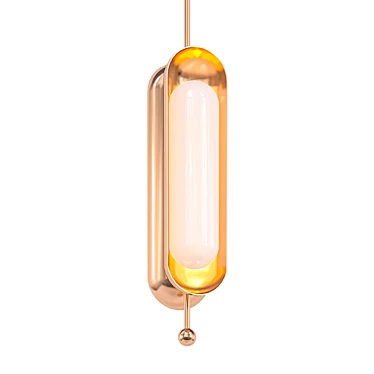 Elegant KHLOE Pendant Light 3D model image 1 