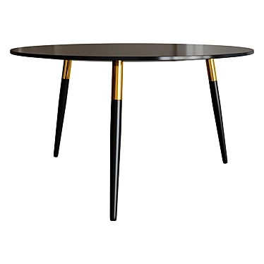 Hykkon Anderson Coffee Table - 43cm H x 80cm L x 80cm W 3D model image 1 