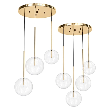 ImperiOArto Pendant Light 3D model image 1 