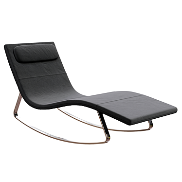 Bebitalia Landscape Chaise: Modern Elegance in Motion 3D model image 1 