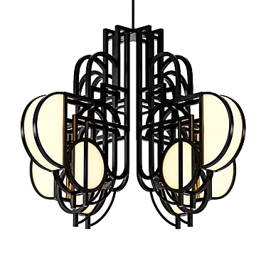 Modernist Illumination: Bauhaus-Inspired Lights 3D model image 1 