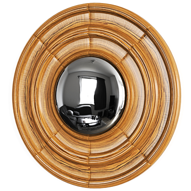 Elegance Reflected: The Cornelius Mirror 3D model image 1 