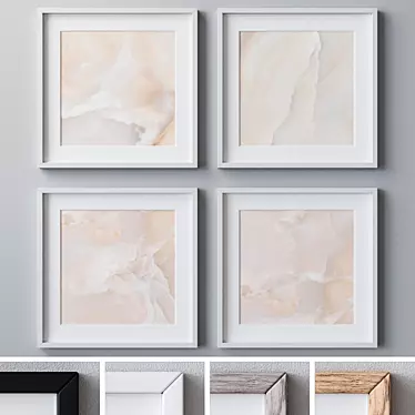 Versatile Set of Wall Paintings 3D model image 1 