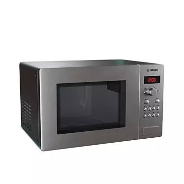 BOSCH HMT 75G451: Compact Microwave Oven 3D model image 1 