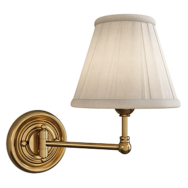 Timeless Elegance: Mark D. Sikes Single Wall Sconce 3D model image 1 