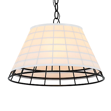 Elegant Wyndam Pendant - Illuminate Your Space 3D model image 1 