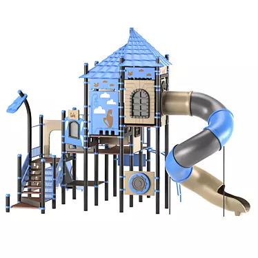 Title: Kids' Fun Castle 3D model image 1 