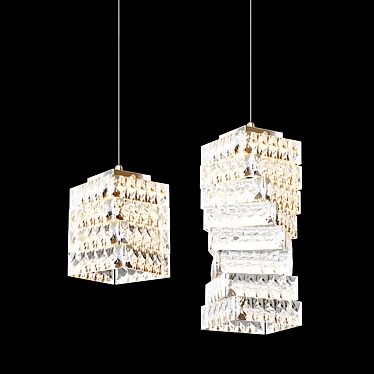 Elegant Care Pendant Lamp 3D model image 1 