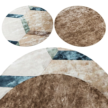 Round Rugs Collection 352 3D model image 1 