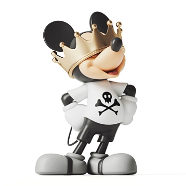 3D Mickey Mouse Figurine - Vray Render 3D model image 1 