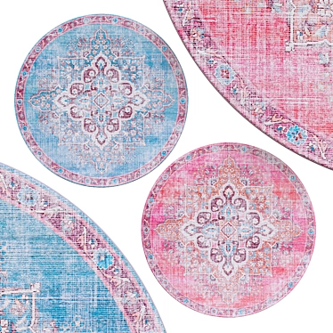 Elegant Circle Rugs | No. 235 3D model image 1 