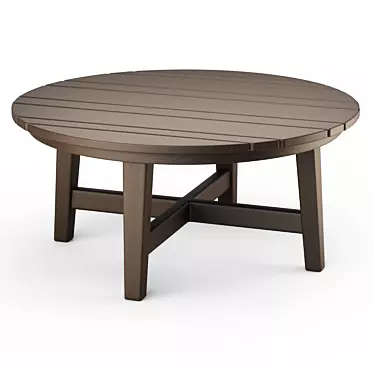 Crate & Barrel Vista II Outdoor Coffee Table 3D model image 1 