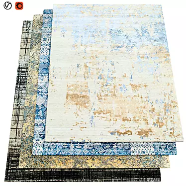 Premium Textured Carpets | 200x300cm 3D model image 1 