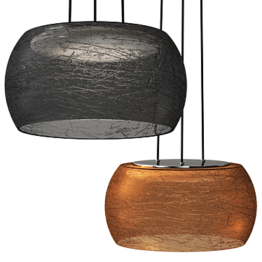 Sleek Solen Pendant Lamp 3D model image 1 