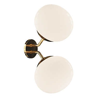 Elegant Mitzi Estee Wall Sconce 3D model image 1 