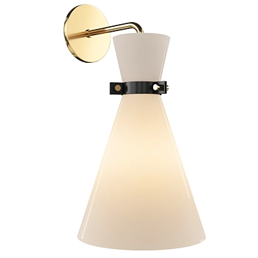 Elegant Mitzi Julia Wall Sconce 3D model image 1 