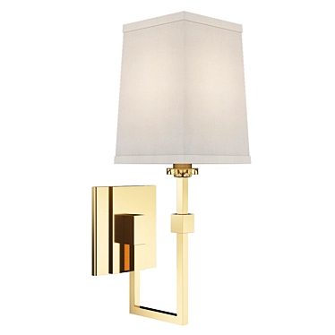 Modern Hudson Valley Fletcher Wall Sconce 3D model image 1 