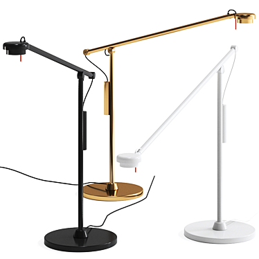 Modern Nordic Table Lamp 3D model image 1 