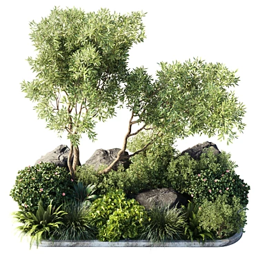 Outdoor Indoor Pot Plant Collection - 62 Varieties 3D model image 1 