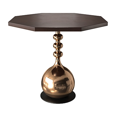 Elegant Bauble Table: Modern Design 3D model image 1 