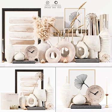 Luxury Decor Set 053: Exquisite 3D Models. 3D model image 1 