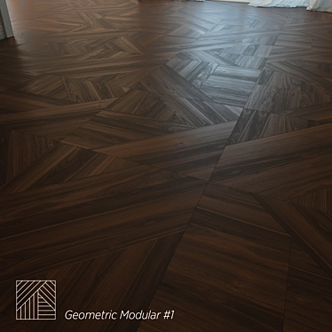 Tribeca Flat Geometric Flooring 3D model image 1 