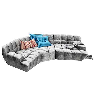 Stylish modern modular sofa Cloud 7 by Bretz