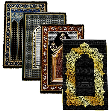 Divine Comfort Prayer Rugs 3D model image 1 