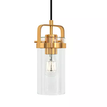 Sleek TILDA Lamp: Modern Elegance 3D model image 1 