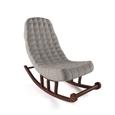 Rocking Sofa: Modern Neoclassic Chair 3D model image 1 