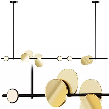 Elegant Hanging Lamps - 188 Stylish Options 3D model image 1 