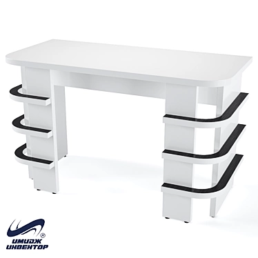 "Rhodes" Manicure Table by Imidzh Inventor 3D model image 1 