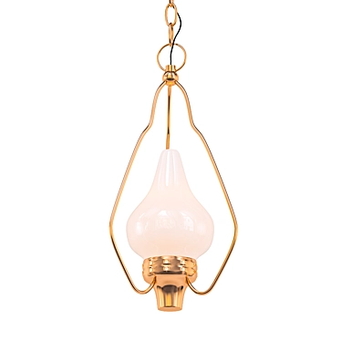  Scandinavian Pendant Lamp by Hans Bergström 3D model image 1 