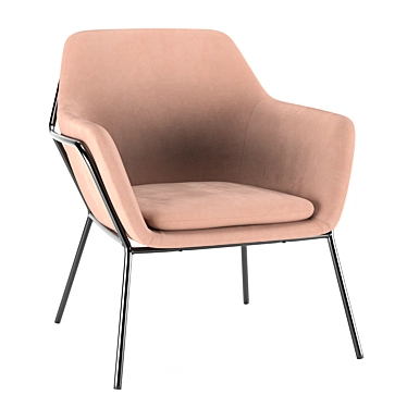 Shelford Armchair: Elegant, Comfortable, and Stylish 3D model image 1 