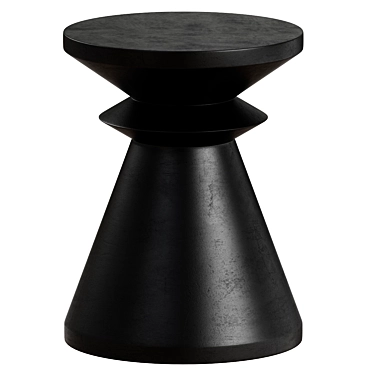 Modern Minimalist Alban Side Table 3D model image 1 