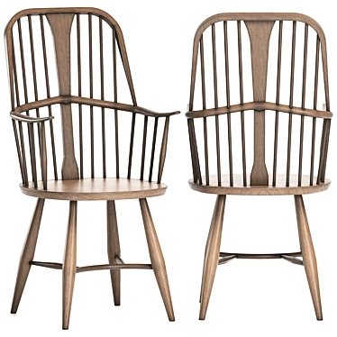 Timeless Chairmakers Chair by L Ercolani 3D model image 1 