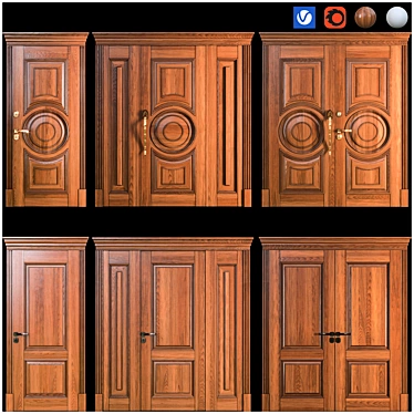 Premium Design DC Door Vol 02 3D model image 1 