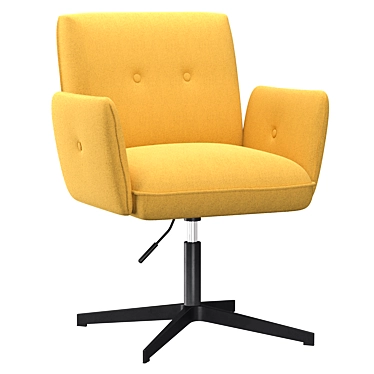 Denham Orleans Yellow Armchair 3D model image 1 