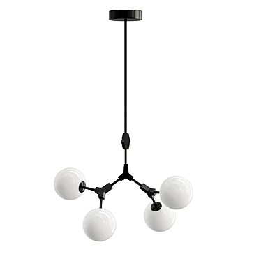 Modern Loft Pendant Light 3D model image 1 