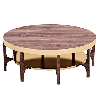 Elegant Center Table: PLATEAU 3D model image 1 